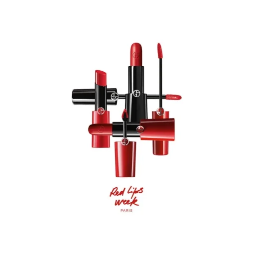 Giorgio Armani Beauty Make Up-Giorgio Armani - Rouge D'Armani Lipstick - Long Lasting Satin Lipstick - Luxury - Avvenice
