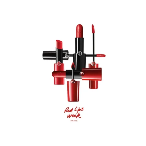 Giorgio Armani Beauty Make Up-Giorgio Armani - Rouge D'Armani Lipstick - Long Lasting Satin Lipstick - Luxury - Avvenice