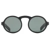 Giorgio Armani Sunglasses & Eyewear-- Round Sunglasses - Black - Sunglasses - Eyewear - Avvenice