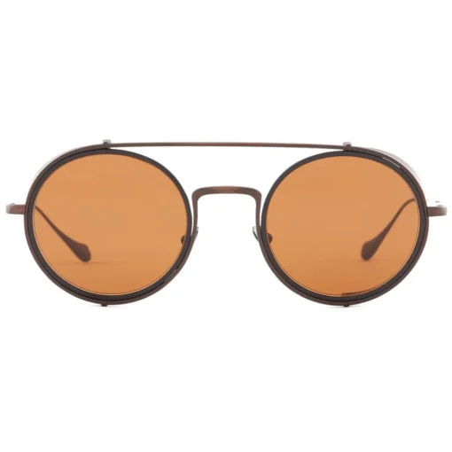 Giorgio Armani Sunglasses & Eyewear-- Round Sunglasses - Brown - Sunglasses - Eyewear - Avvenice