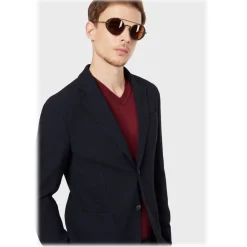 Giorgio Armani Sunglasses & Eyewear-- Round Sunglasses - Brown - Sunglasses - Eyewear - Avvenice