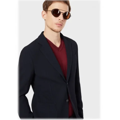 Giorgio Armani Sunglasses & Eyewear-- Round Sunglasses - Brown - Sunglasses - Eyewear - Avvenice