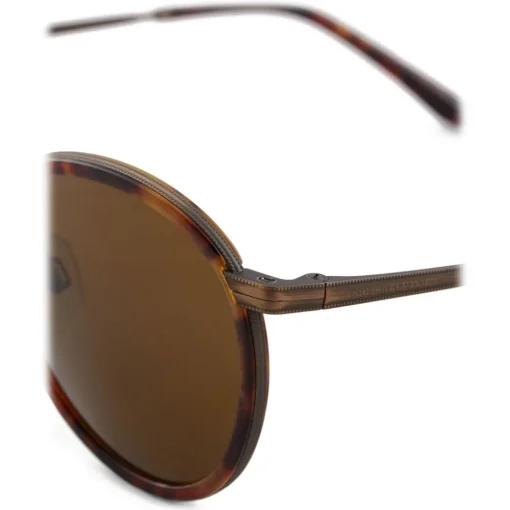 Giorgio Armani Sunglasses & Eyewear-- Round Sunglasses - Brown - Sunglasses - Eyewear - Avvenice