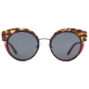 Giorgio Armani Sunglasses & Eyewear-- Round Sunglasses - Dark Brown - Sunglasses - Eyewear - Avvenice