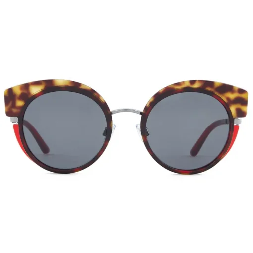 Giorgio Armani Sunglasses & Eyewear-- Round Sunglasses - Dark Brown - Sunglasses - Eyewear - Avvenice