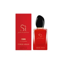 Giorgio Armani Beauty Fragrances-Giorgio Armani - Sì Passione Intense Eau De Parfum - A Boisé Floral Fragrance - Luxury Fragrances - 50 ml - Avvenice