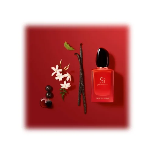 Giorgio Armani Beauty Fragrances-Giorgio Armani - Sì Passione Intense Eau De Parfum - A Boisé Floral Fragrance - Luxury Fragrances - 50 ml - Avvenice