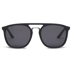 Giorgio Armani Sunglasses & Eyewear-- Square Frame Sunglasses - Black - Sunglasses - Eyewear - Avvenice