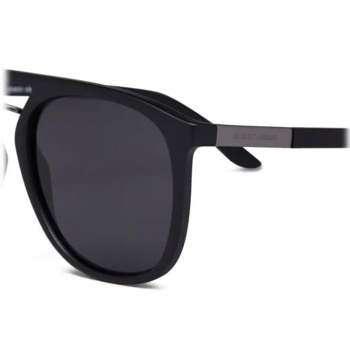 Giorgio Armani Sunglasses & Eyewear-- Square Frame Sunglasses - Black - Sunglasses - Eyewear - Avvenice