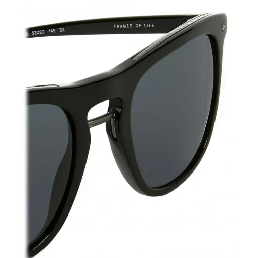 Giorgio Armani Sunglasses & Eyewear-- Square Striped Frame Sunglasses - Brown - Sunglasses - Eyewear - Avvenice