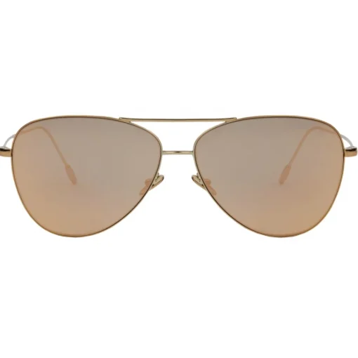 Giorgio Armani Sunglasses & Eyewear-- Sunglasses with 18K Gold Plating - Gold - Sunglasses - Eyewear - Avvenice