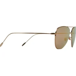 Giorgio Armani Sunglasses & Eyewear-- Sunglasses with 18K Gold Plating - Gold - Sunglasses - Eyewear - Avvenice