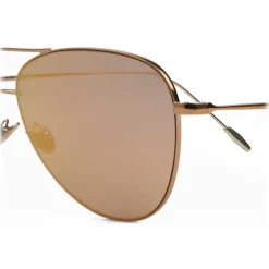 Giorgio Armani Sunglasses & Eyewear-- Sunglasses with 18K Gold Plating - Gold - Sunglasses - Eyewear - Avvenice