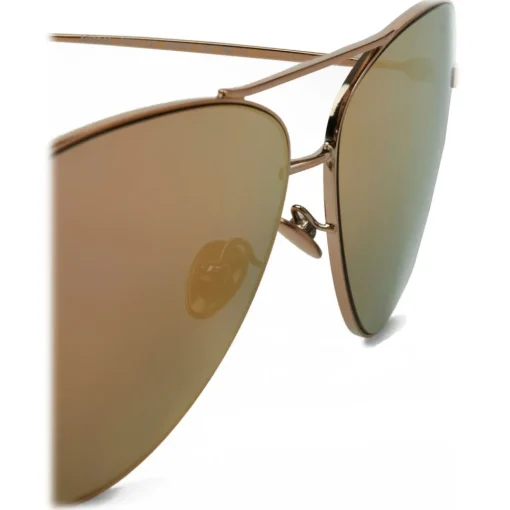 Giorgio Armani Sunglasses & Eyewear-- Sunglasses with 18K Gold Plating - Gold - Sunglasses - Eyewear - Avvenice