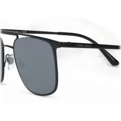 Giorgio Armani Sunglasses & Eyewear-- Timeless - Sunglasses with Metal Frame - Black - Sunglasses - Eyewear - Avvenice