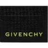 Givenchy Wallets-- Black and Yellow 4G Card Holder - Exclusive Luxury Collection - Avvenice