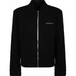 Givenchy Jackets-- Black Bomber Jacket - Exclusive Luxury Collection - Avvenice