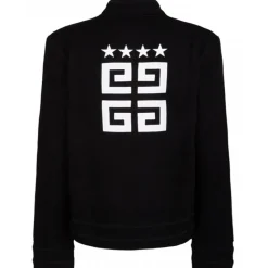 Givenchy Jackets-- Black Bomber Jacket - Exclusive Luxury Collection - Avvenice