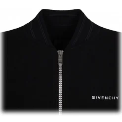 Givenchy Jackets-- Black Bomber Jacket - Exclusive Luxury Collection - Avvenice