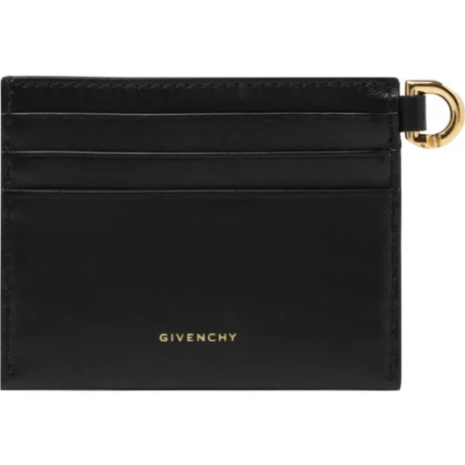 Givenchy Wallets-- Black 4G Card Holder - Exclusive Luxury Collection - Avvenice