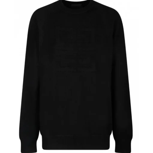 Givenchy Knitwears-- Black 4G Sweater - Exclusive Luxury Collection - Avvenice