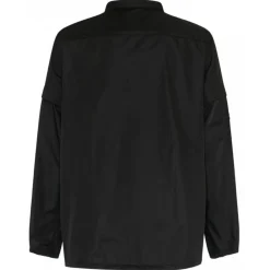 Givenchy Jackets-- Black Nylon Logo Clip Jacket - Exclusive Luxury Collection - Avvenice