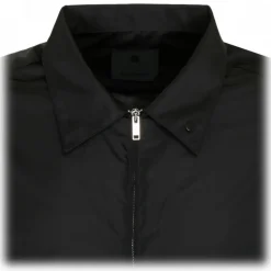 Givenchy Jackets-- Black Nylon Logo Clip Jacket - Exclusive Luxury Collection - Avvenice