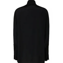 Givenchy Shirts-- Black Silk Blouse - Exclusive Luxury Collection - Avvenice