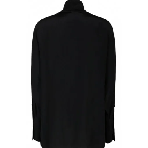 Givenchy Shirts-- Black Silk Blouse - Exclusive Luxury Collection - Avvenice