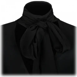 Givenchy Shirts-- Black Silk Blouse - Exclusive Luxury Collection - Avvenice