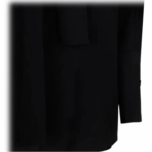 Givenchy Shirts-- Black Silk Blouse - Exclusive Luxury Collection - Avvenice