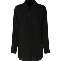 Givenchy Shirts-- Black Silk Jacquard Shirt - Exclusive Luxury Collection - Avvenice