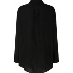 Givenchy Shirts-- Black Silk Jacquard Shirt - Exclusive Luxury Collection - Avvenice