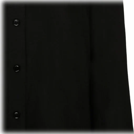 Givenchy Shirts-- Black Silk Jacquard Shirt - Exclusive Luxury Collection - Avvenice
