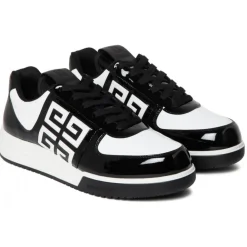 Givenchy Shoes-- Shoes Low Sneakers White and Black - Exclusive Luxury Collection - Avvenice
