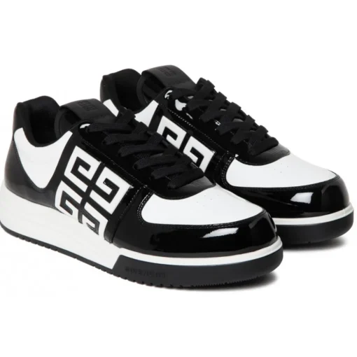 Givenchy Shoes-- Shoes Low Sneakers White and Black - Exclusive Luxury Collection - Avvenice