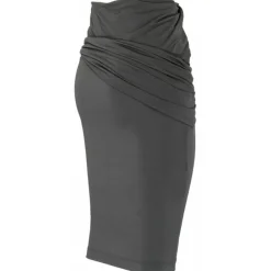 Givenchy Skirts-- Grey Crepe Midi Skirt - Exclusive Luxury Collection - Avvenice