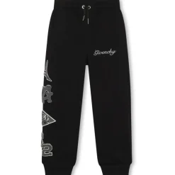 Givenchy Trousers-- Kids Jogging Bottom Sweatpants in Black - Exclusive Luxury Collection - Avvenice