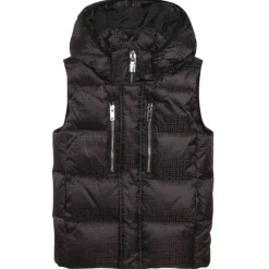 Givenchy Jackets-- Kids Puffer Sleeveless Jacket in Black - Exclusive Luxury Collection - Avvenice