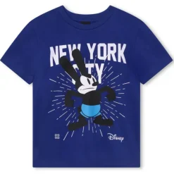 Givenchy T-shirt-- Kids Short Sleeve T-Shirt in Blue - Exclusive Luxury Collection - Avvenice
