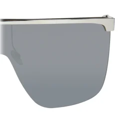 Givenchy Eyewear Sunglasses & Eyewear-Givenchy - Mask Sunglasses with Black Flash Lenses - Sunglasses - - Avvenice