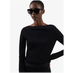 Givenchy Eyewear Sunglasses & Eyewear-Givenchy - Sunglasses Classic 4G Square - Black - Sunglasses - - Avvenice
