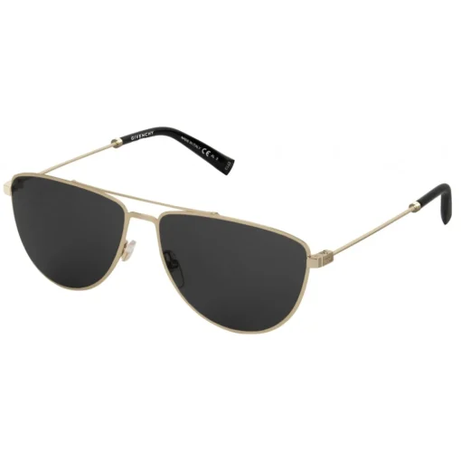 Givenchy Eyewear Sunglasses & Eyewear-Givenchy - Sunglasses GV Cut in Metal - Gold Black - Sunglasses - - Avvenice