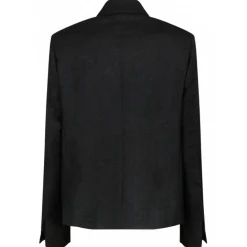 Givenchy Jackets-- Virgin Wool Grey Melange Short Jacket - Exclusive Luxury Collection - Avvenice