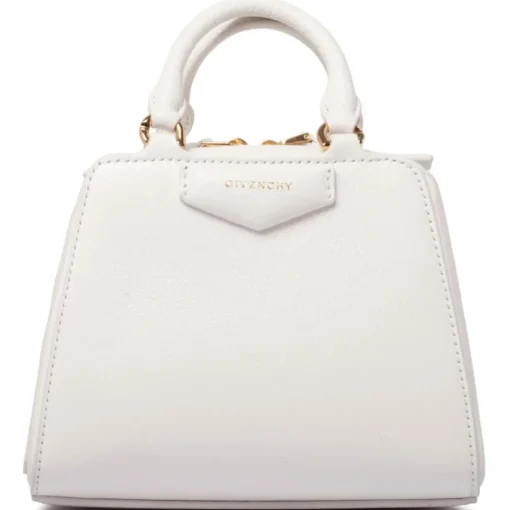 Givenchy Bags-- White Antigona Cube Nano Bag - Exclusive Luxury Collection - Avvenice