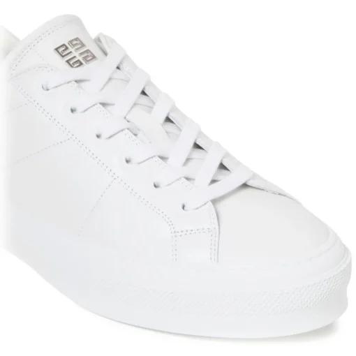 Givenchy Shoes-- White City Sport Sneakers - Exclusive Luxury Collection - Avvenice