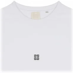 Givenchy T-shirt-- White Long-Sleeved Logo T-Shirt - Exclusive Luxury Collection - Avvenice