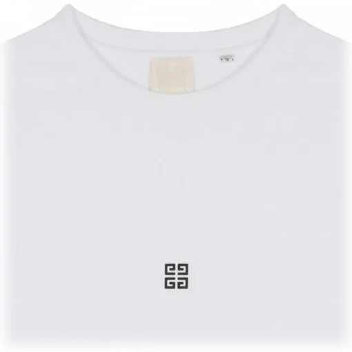 Givenchy T-shirt-- White Long-Sleeved Logo T-Shirt - Exclusive Luxury Collection - Avvenice