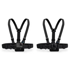 GoPro Photo & Video-- Chesty - Black - Chest Harness - Usable with HERO6 / HERO5 - 4K 1080p - Accessories - Avvenice
