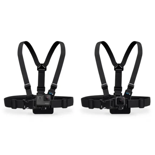 GoPro Photo & Video-- Chesty - Black - Chest Harness - Usable with HERO6 / HERO5 - 4K 1080p - Accessories - Avvenice